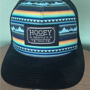Hooey Vibrant Striped Trucker Hat
